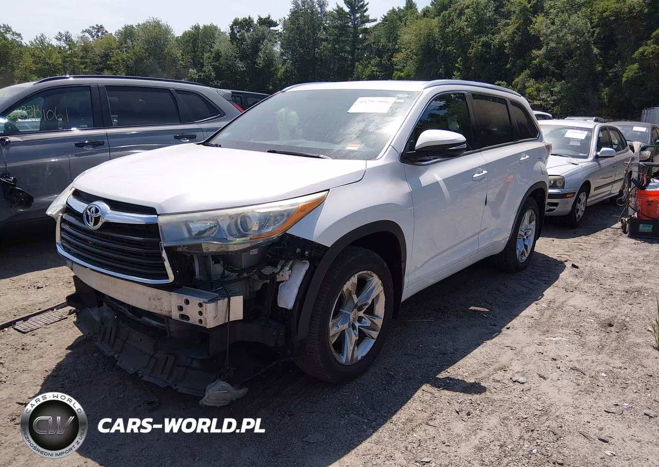 2015 Toyota Highlander Limited V6 VIN:5TDDKRFH1FS142683 - 2