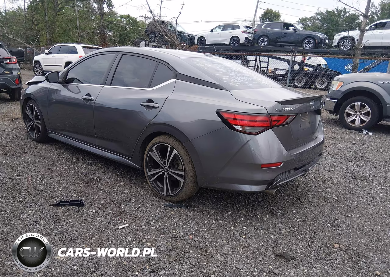 2020 Nissan Sentra Sr Xtronic Cvt VIN:3N1AB8DV9LY290545 - 3