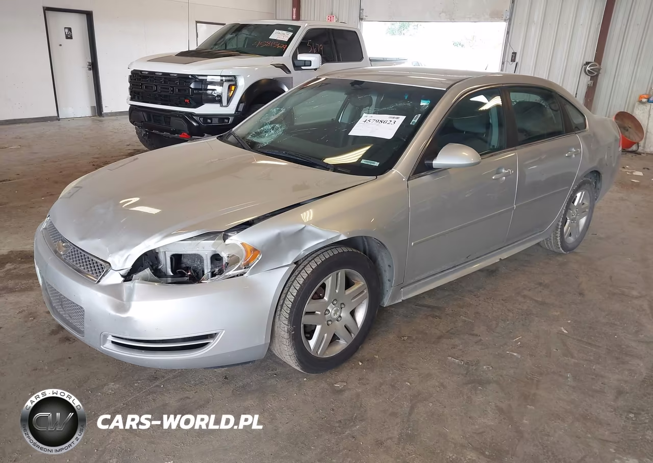 2012 Chevrolet Impala Lt VIN:2G1WG5E35C1330224 - 2
