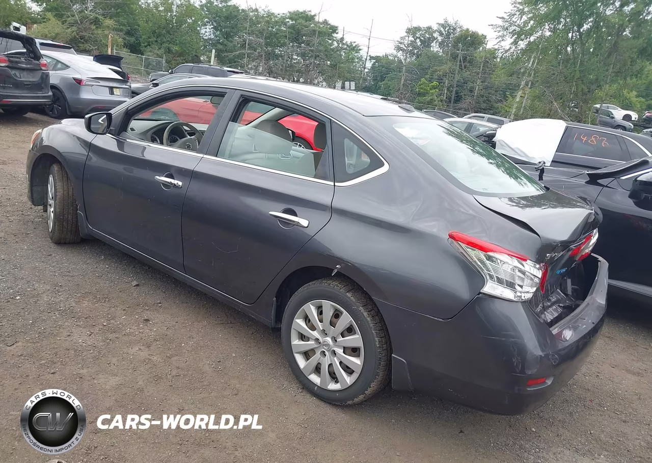 2014 Nissan Sentra Sv VIN:3N1AB7APXEY296910 - 3