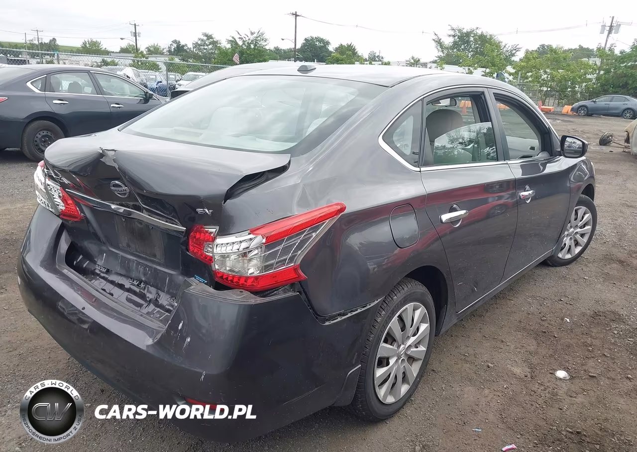 2014 Nissan Sentra Sv VIN:3N1AB7APXEY296910 - 4