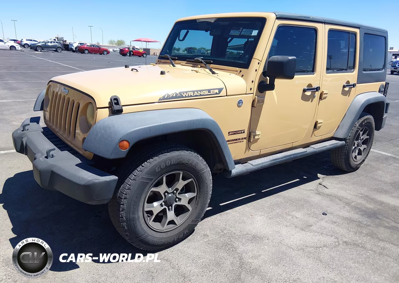 2014 Jeep Wrangler Unlimited Sport VIN:1C4BJWDG0EL242387 - 2