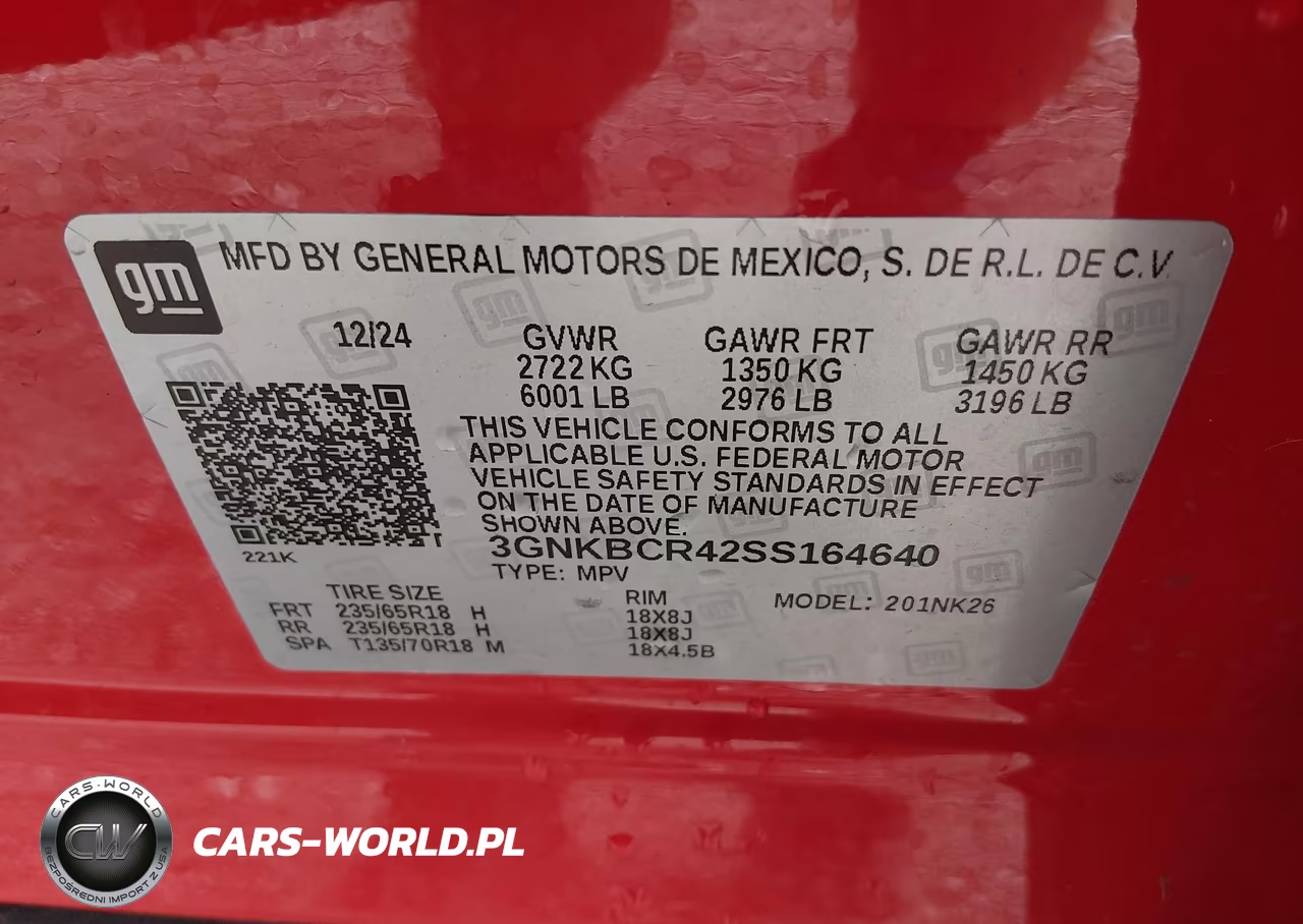 2025 Chevrolet Blazer Fwd 2Lt VIN:3GNKBCR42SS164640 - 9