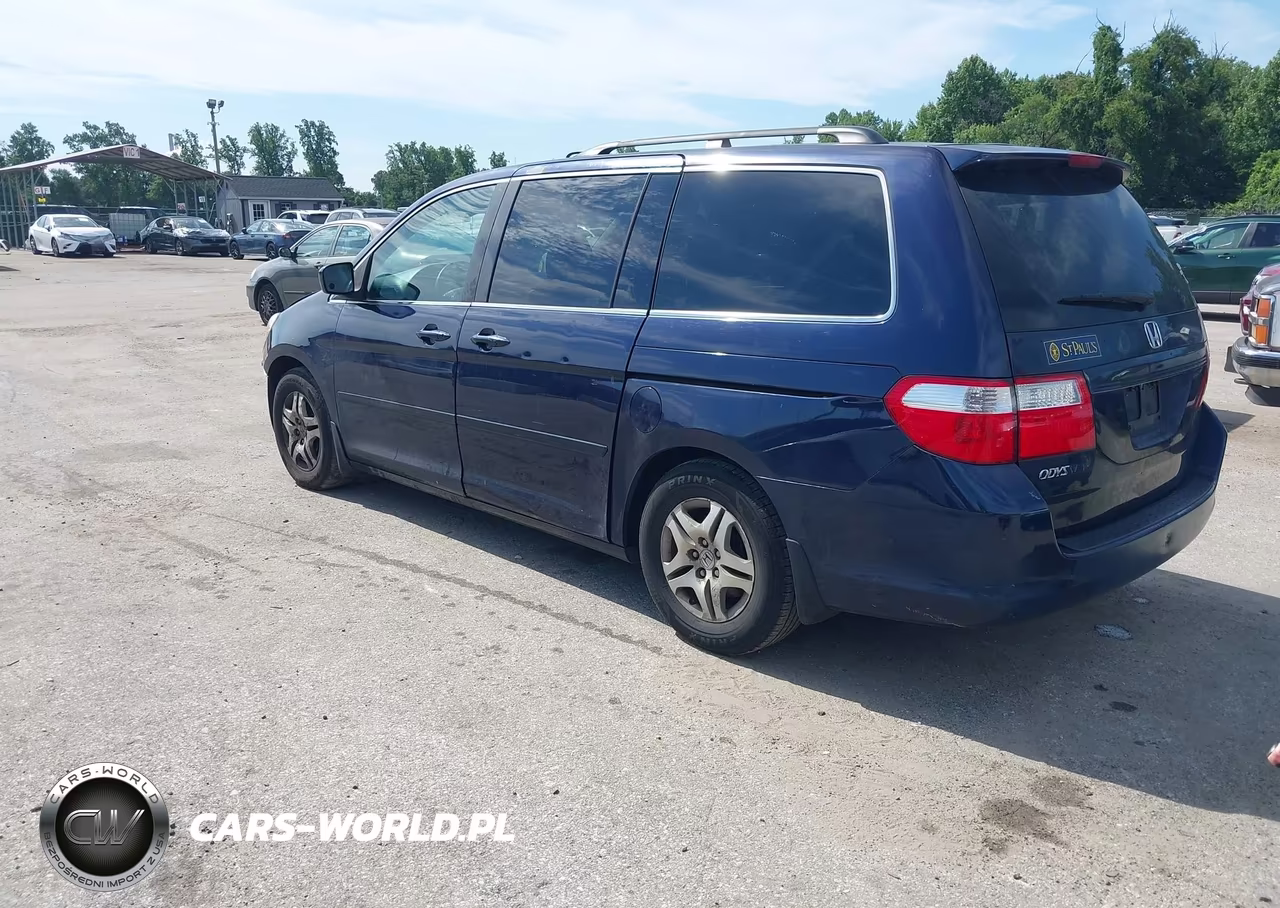 2007 Honda Odyssey Ex-L VIN:5FNRL38647B000958 - 3
