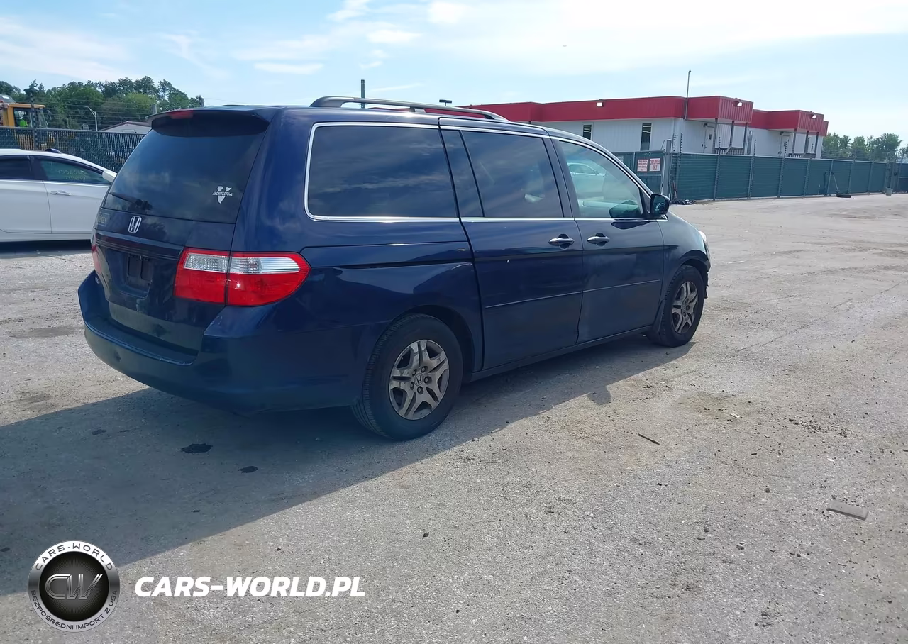 2007 Honda Odyssey Ex-L VIN:5FNRL38647B000958 - 4