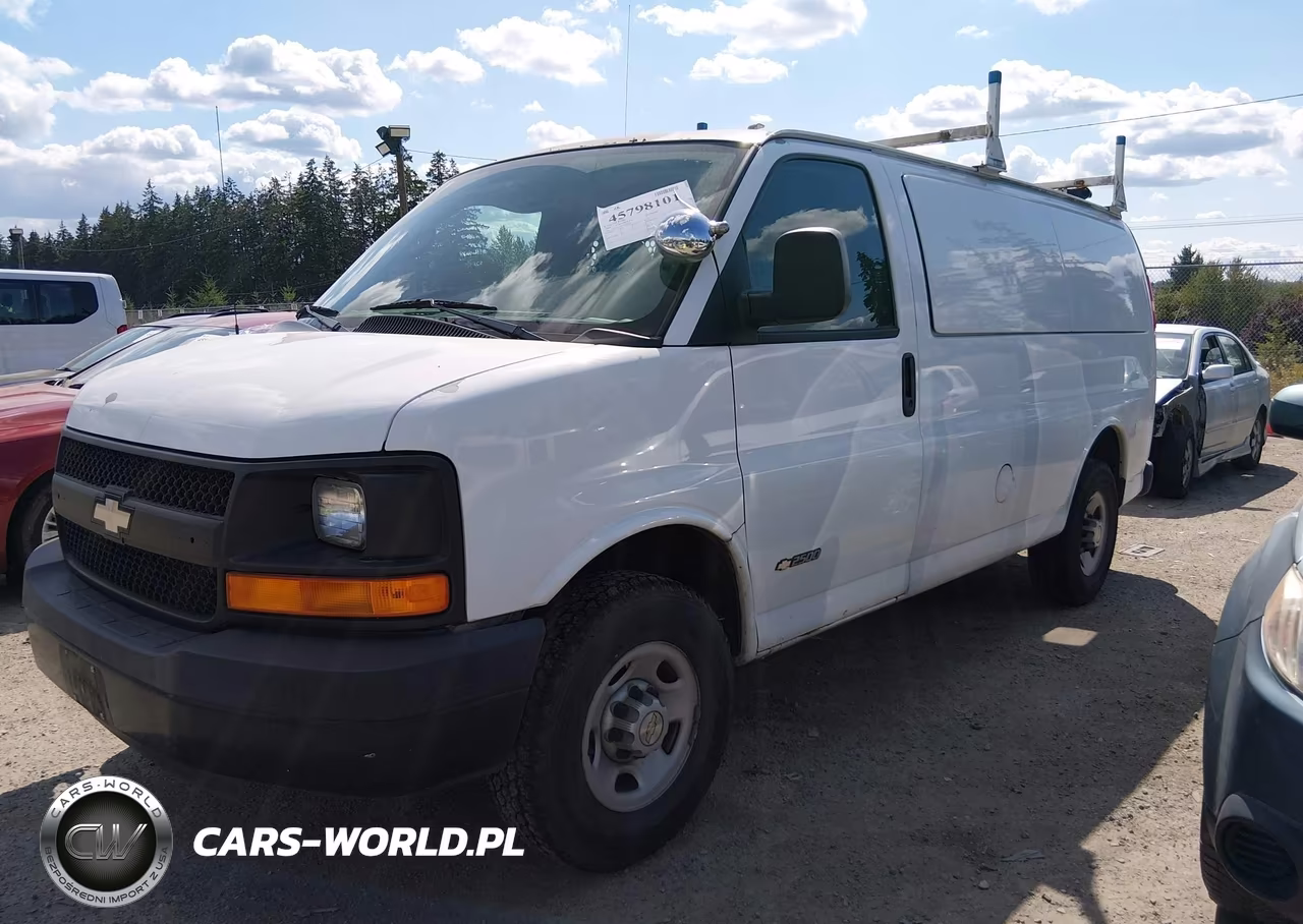 2006 Chevrolet Express Work Van VIN:1GCGG25V661233653 - 2