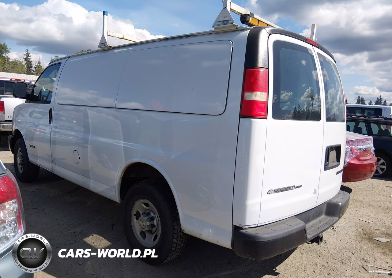 2006 Chevrolet Express Work Van VIN:1GCGG25V661233653 - 3