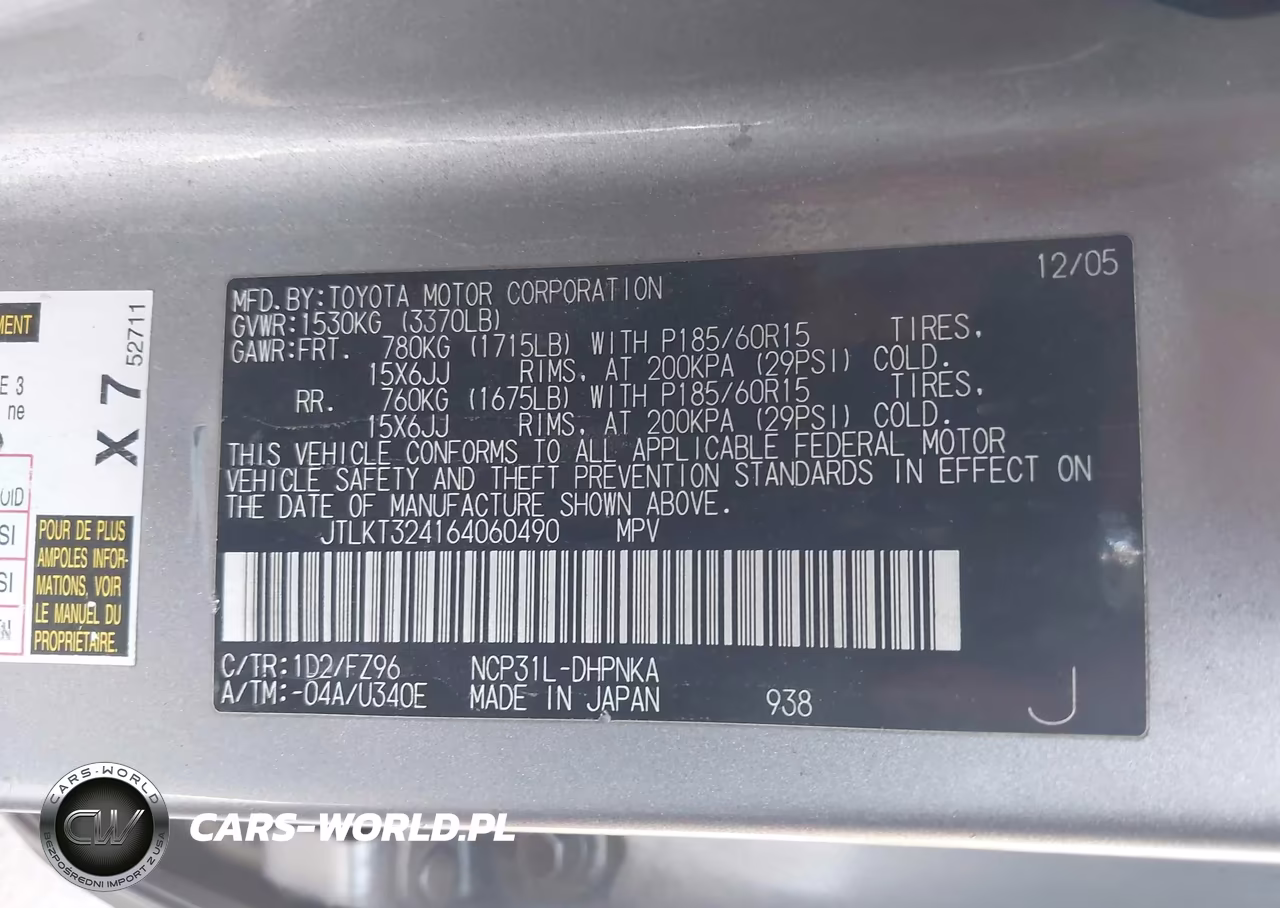 2006 Scion Xb VIN:JTLKT324164060490 - 9