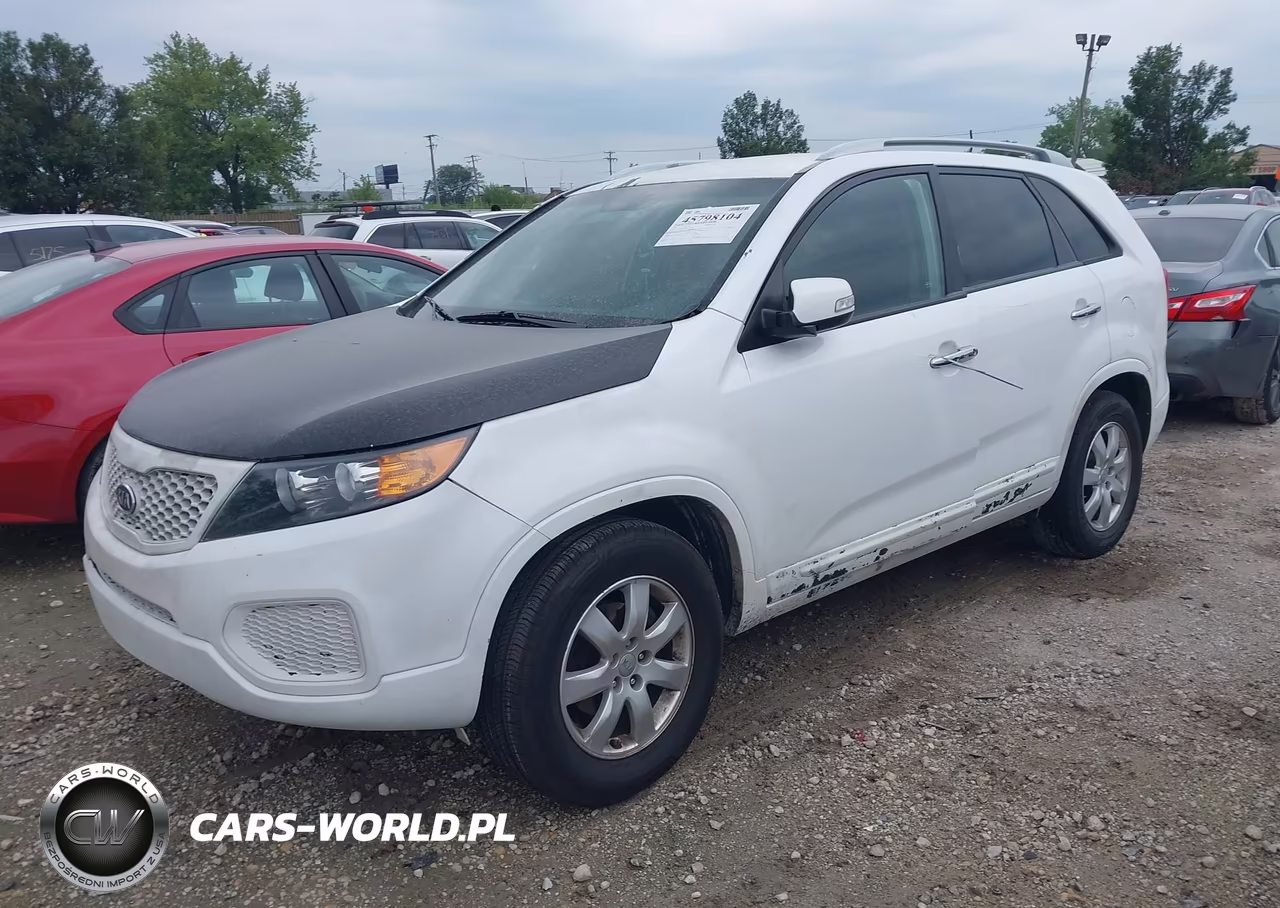 2013 Kia Sorento Lx V6 VIN:5XYKTDA24DG375770 - 2