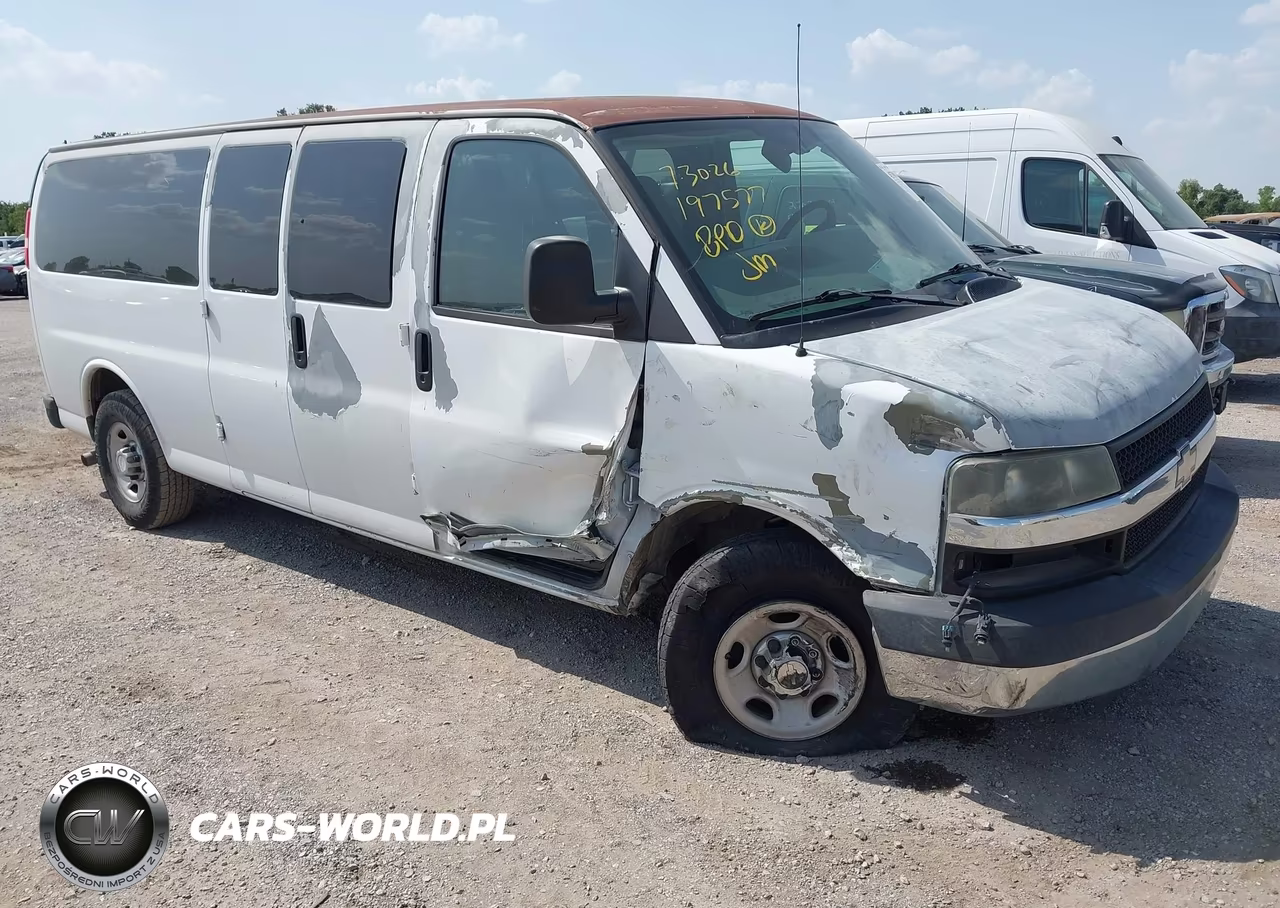2007 Chevrolet Express Passenger Ls VIN:1GAHG39U271163784 - 1