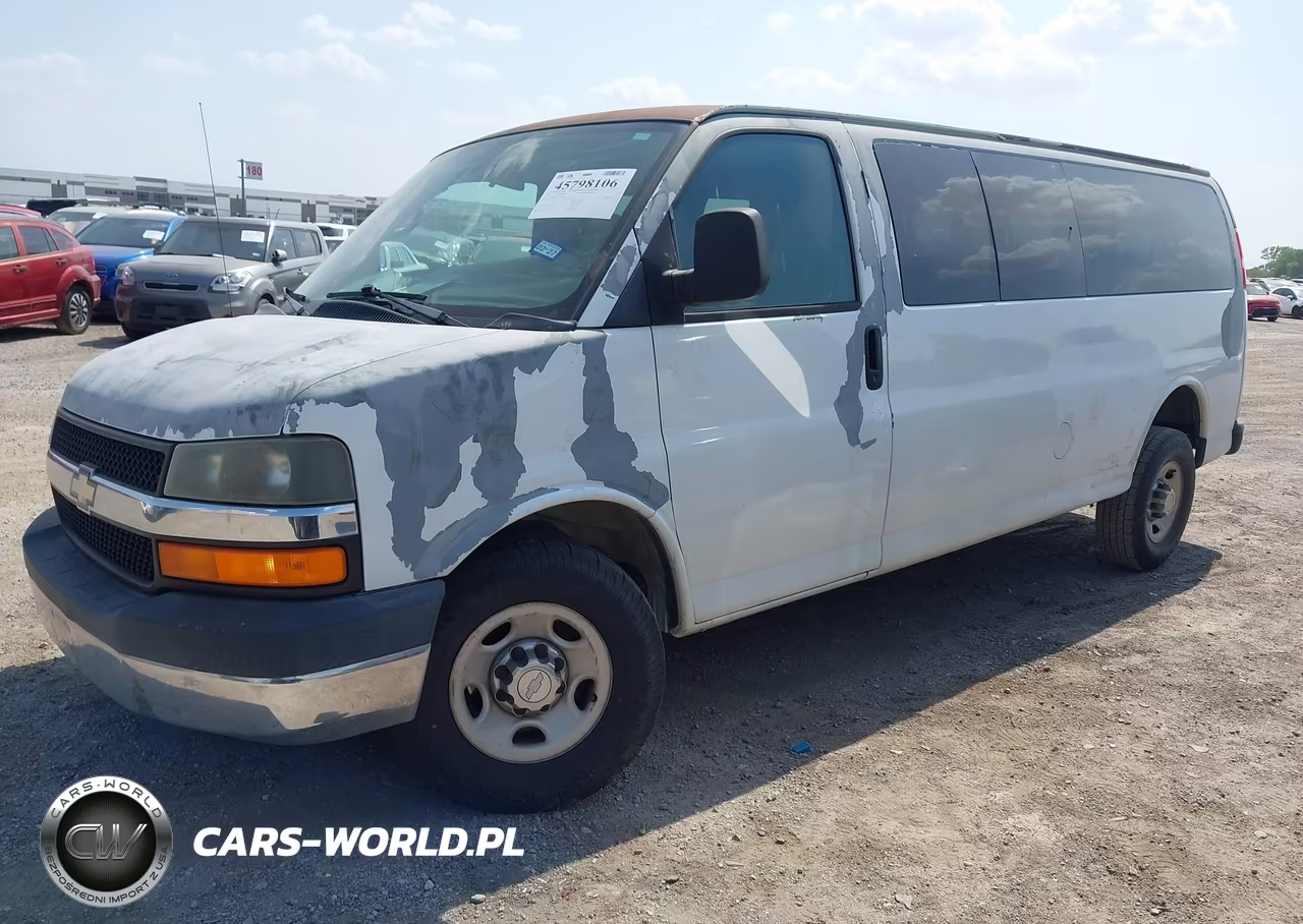 2007 Chevrolet Express Passenger Ls VIN:1GAHG39U271163784 - 2