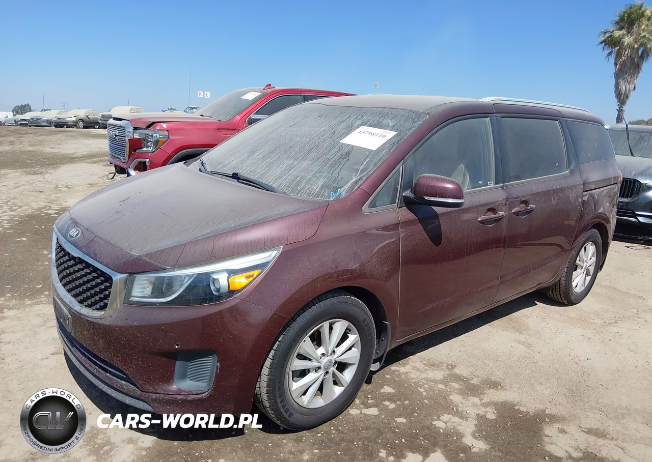 2016 Kia Sedona Lx VIN:KNDMB5C1XG6210156 - 2