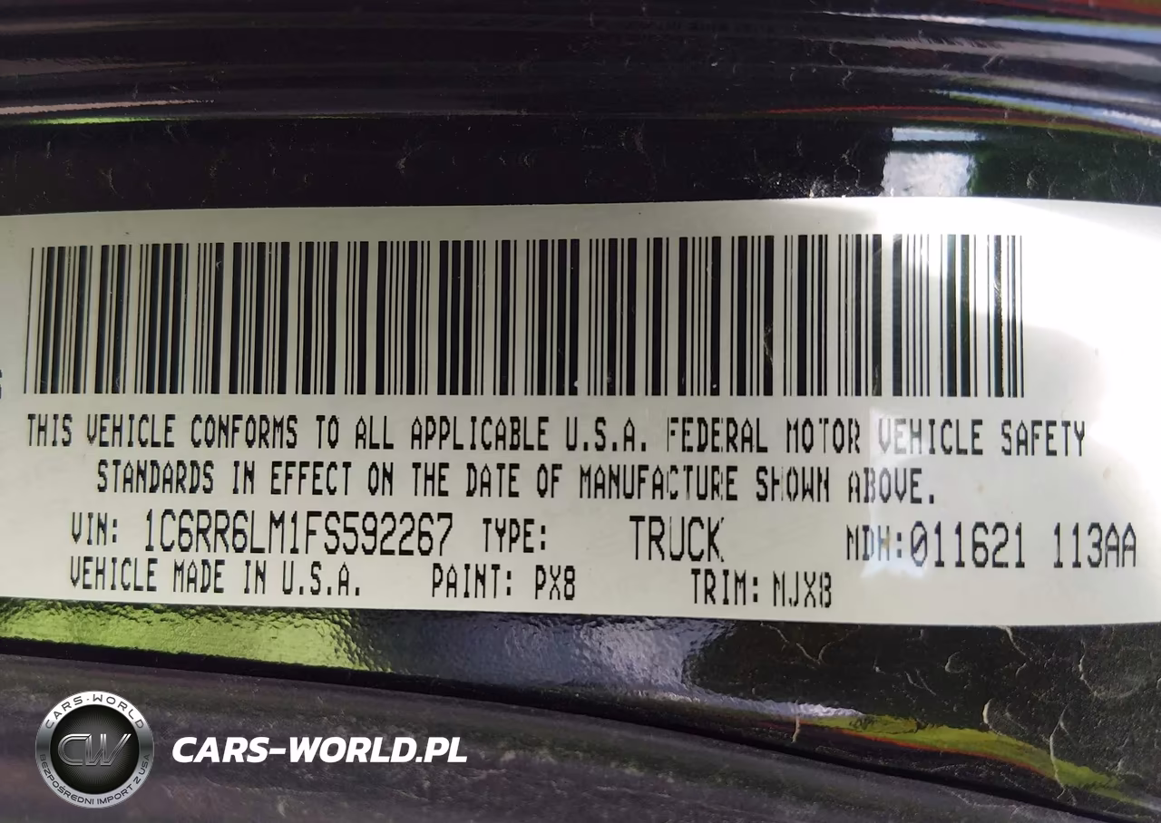 2015 Ram 1500 Lone Star VIN:1C6RR6LM1FS592267 - 9
