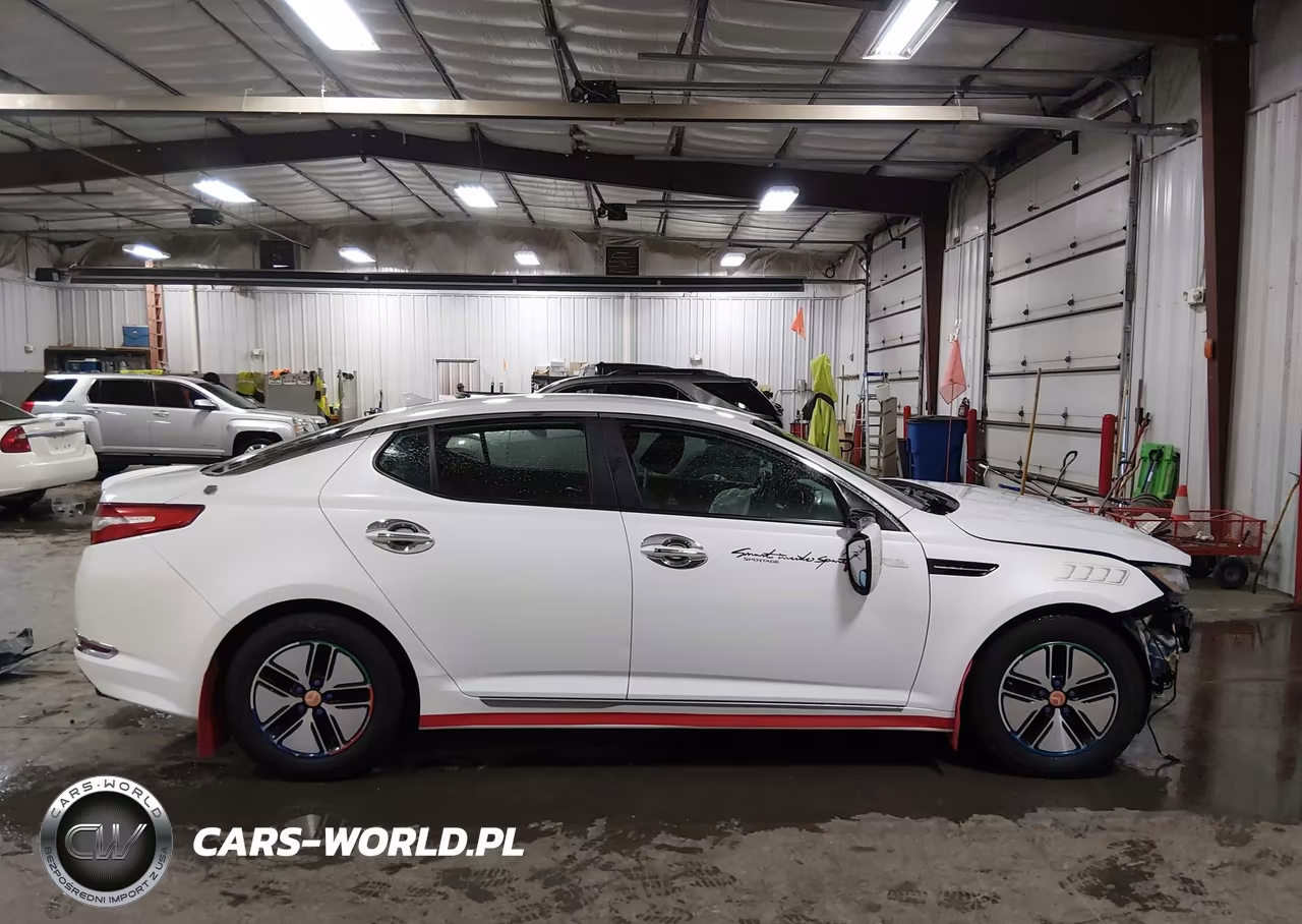 2013 Kia Optima Hybrid Lx VIN:KNAGM4AD6D5038558 - 14