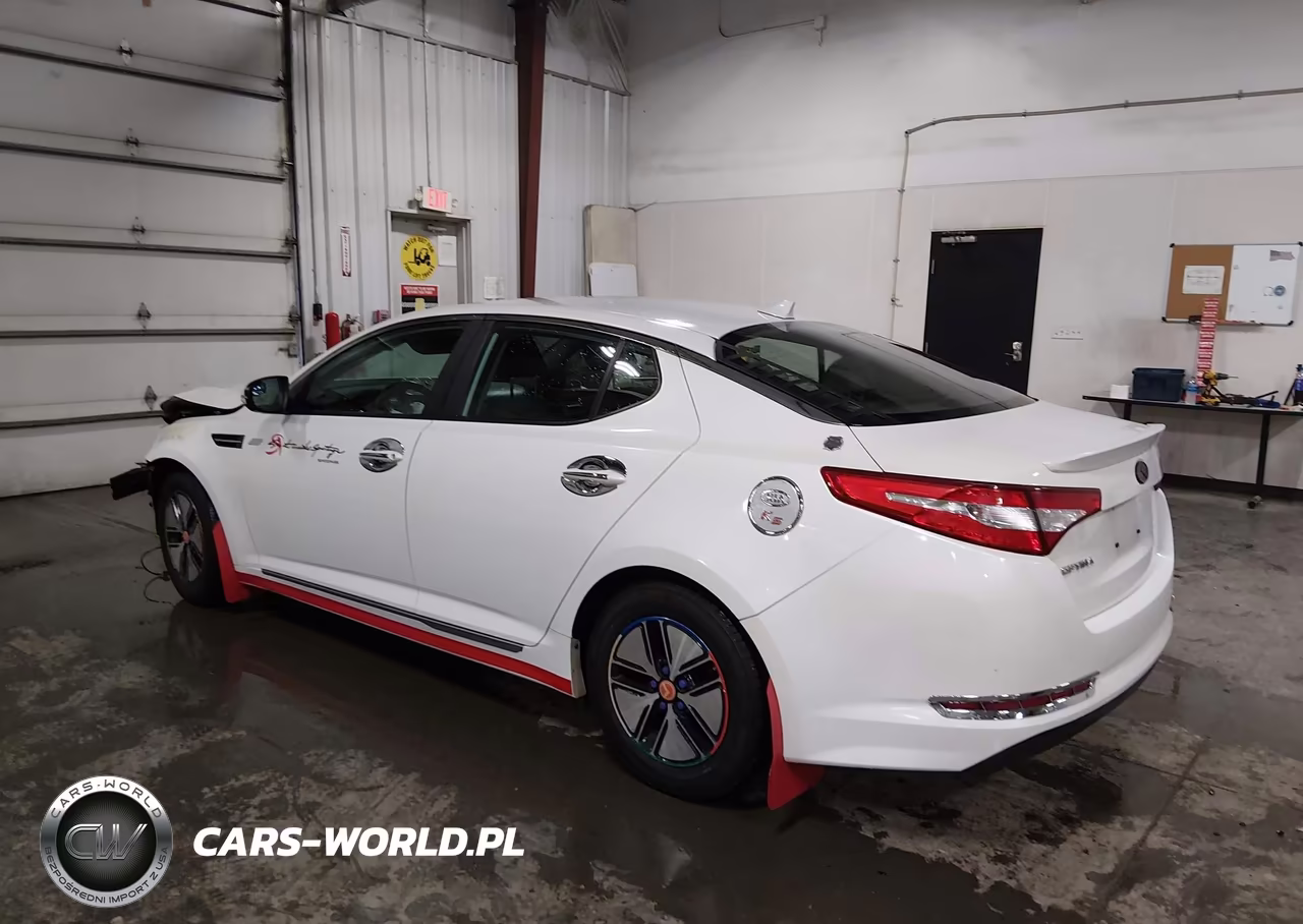 2013 Kia Optima Hybrid Lx VIN:KNAGM4AD6D5038558 - 3
