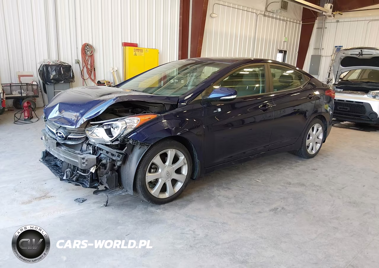2013 Hyundai Elantra Limited VIN:5NPDH4AE0DH216998 - 2
