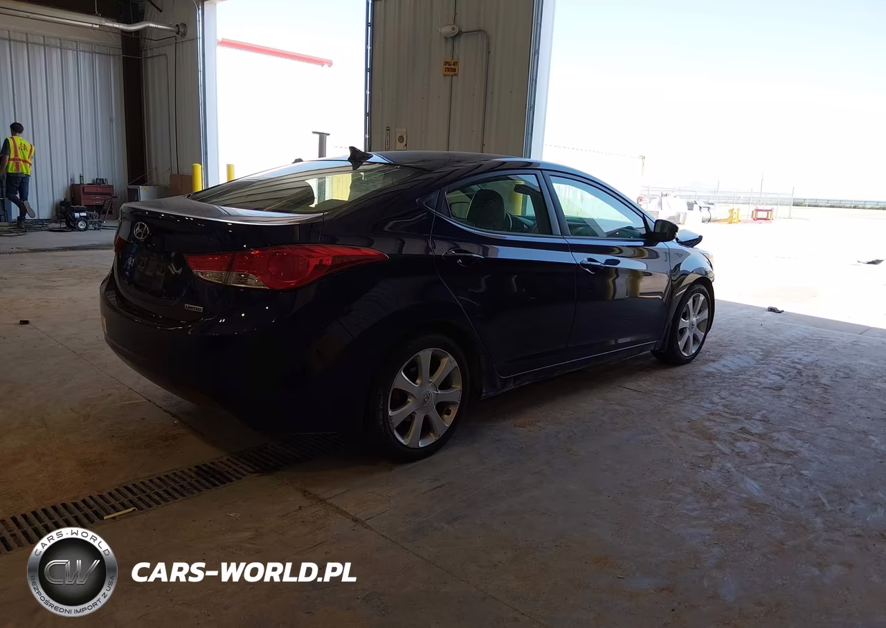 2013 Hyundai Elantra Limited VIN:5NPDH4AE0DH216998 - 4