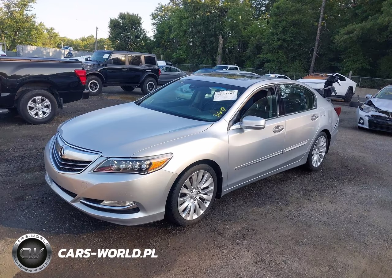 2014 Acura Rlx VIN:JH4KC1F57EC006374 - 2