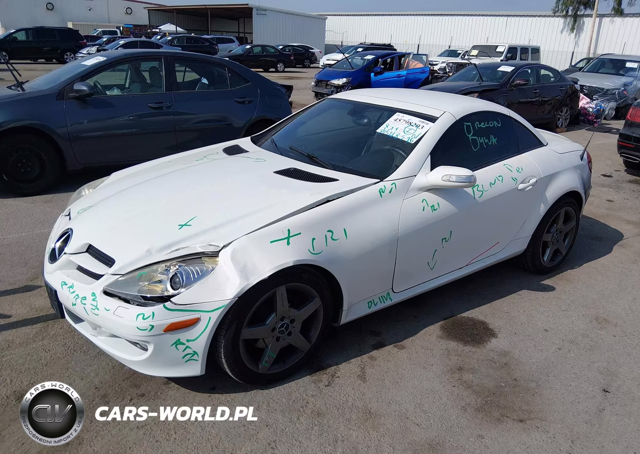 2008 Mercedes-Benz Slk 280 VIN:WDBWK54F18F176904 - 2