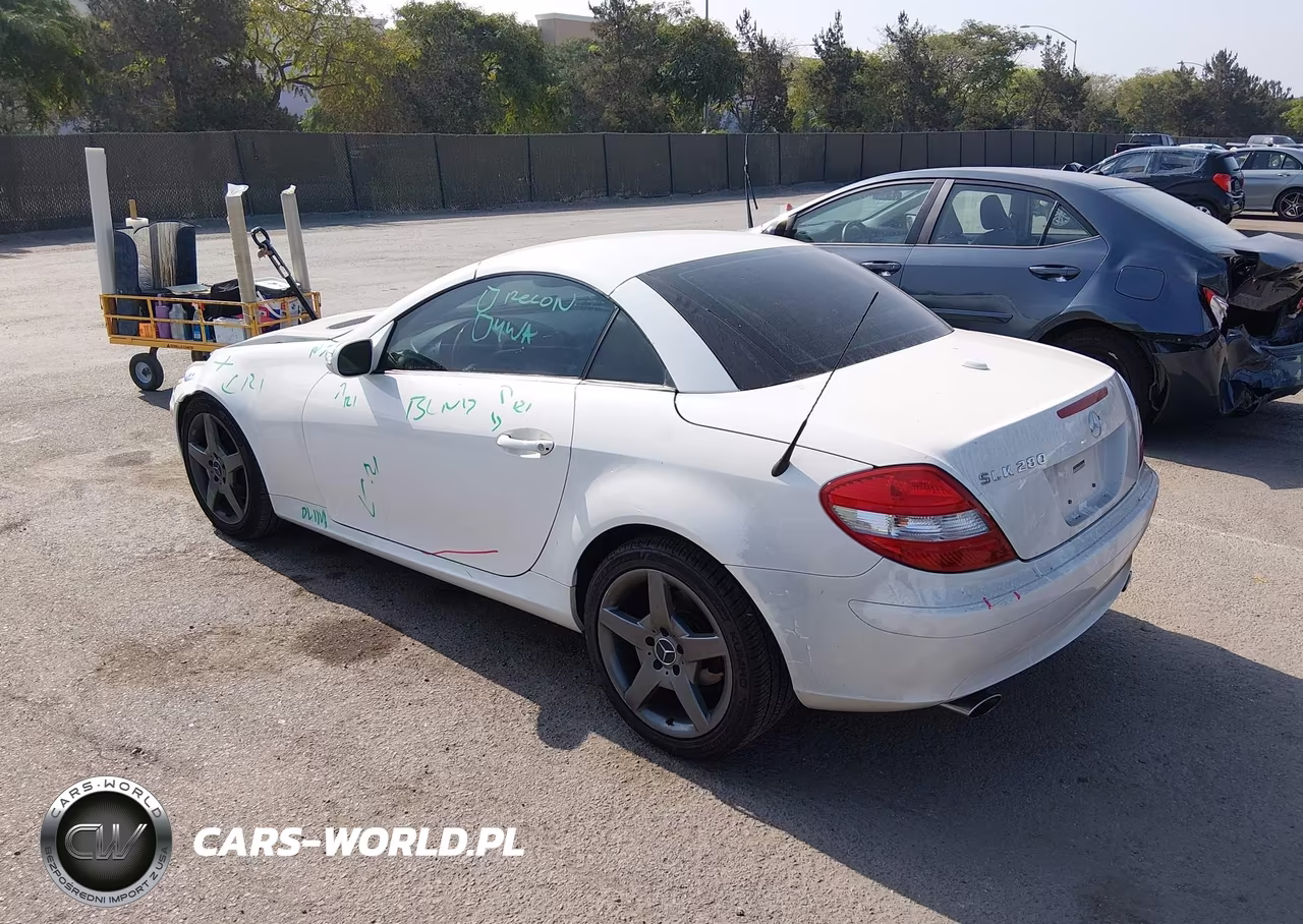 2008 Mercedes-Benz Slk 280 VIN:WDBWK54F18F176904 - 3