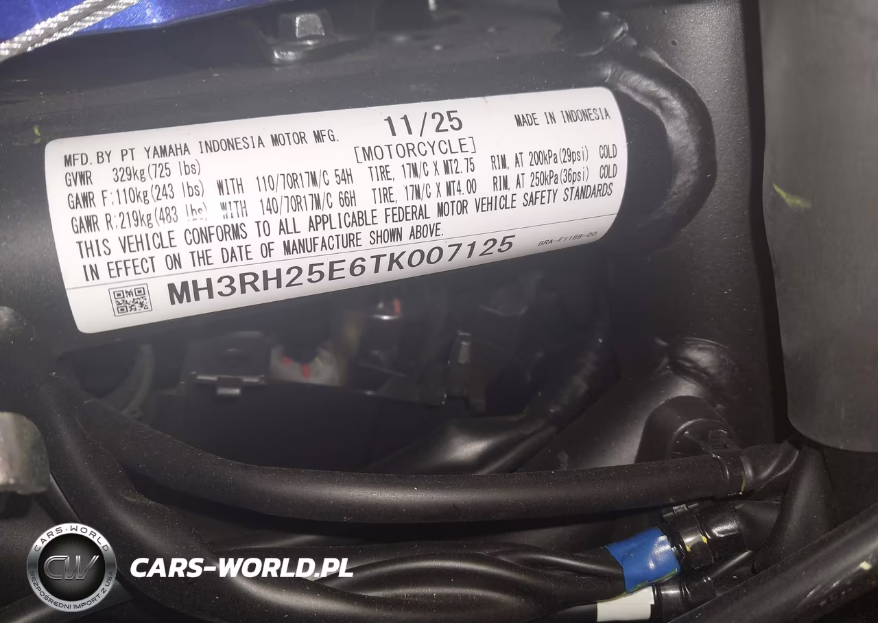 2026 Yamaha Yfz320 A VIN:MH3RH25E6TK007125 - 10