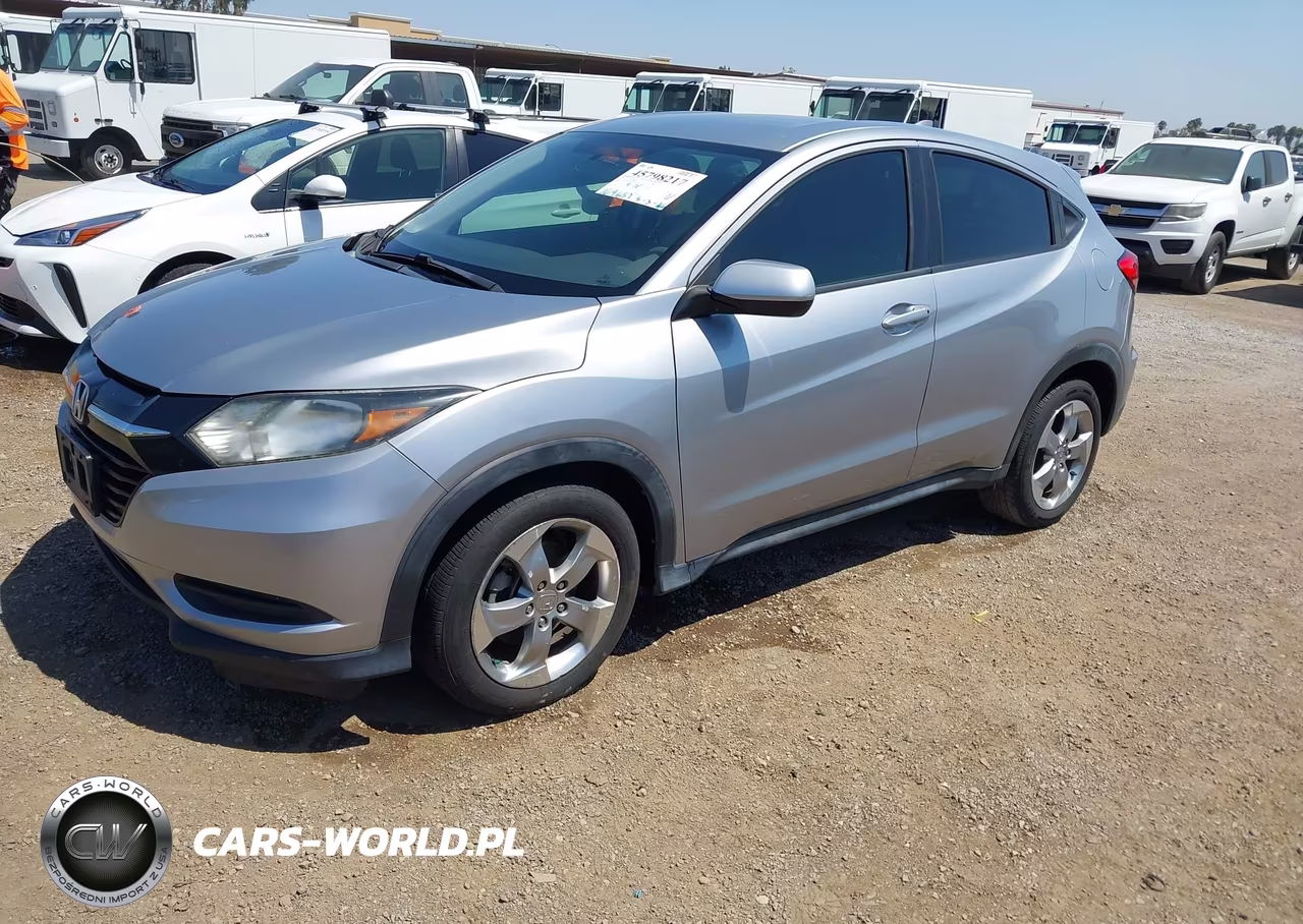 2017 Honda Hr-V Lx VIN:3CZRU5H36HG702963 - 2