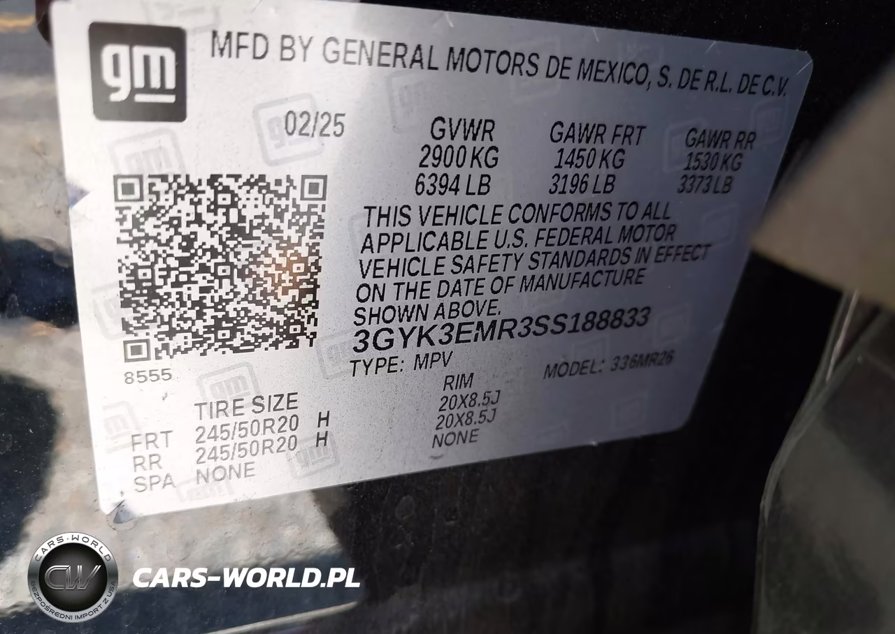 2025 Cadillac Optiq Sport 1 Awd VIN:3GYK3EMR3SS188833 - 9
