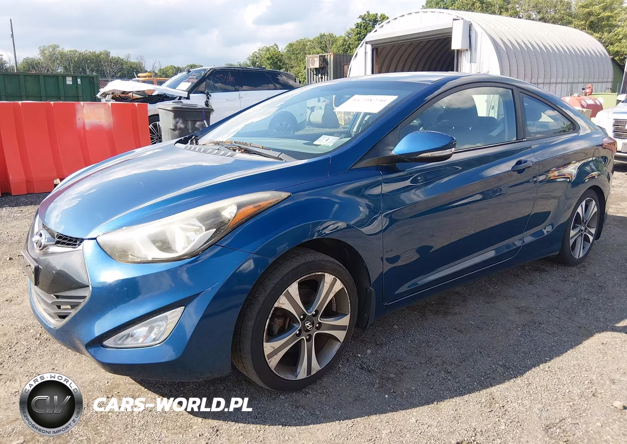 2014 Hyundai Elantra VIN:KMHDH6AH9EU026271 - 2