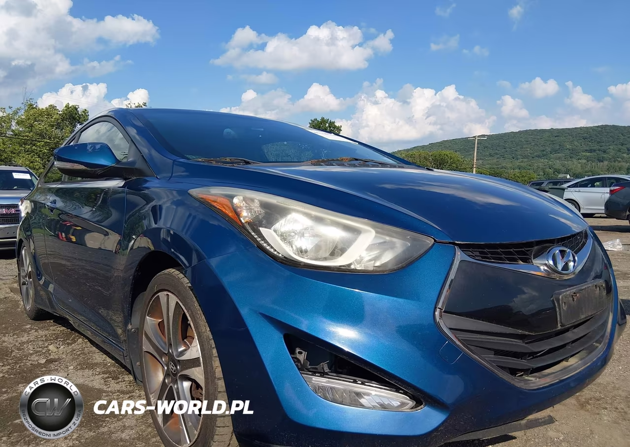 2014 Hyundai Elantra VIN:KMHDH6AH9EU026271 - 6