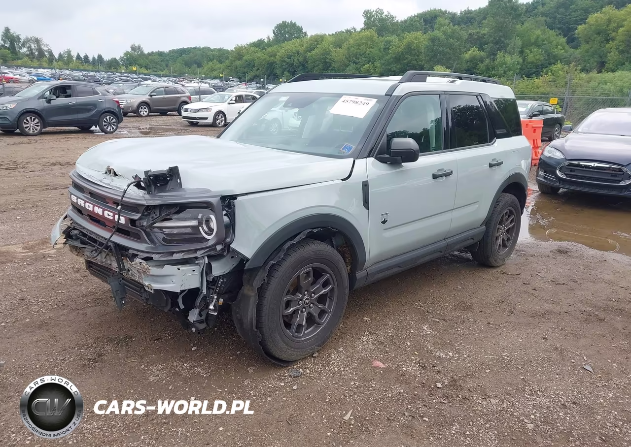 2022 Ford Bronco Sport Big Bend VIN:3FMCR9B65NRD44824 - 2