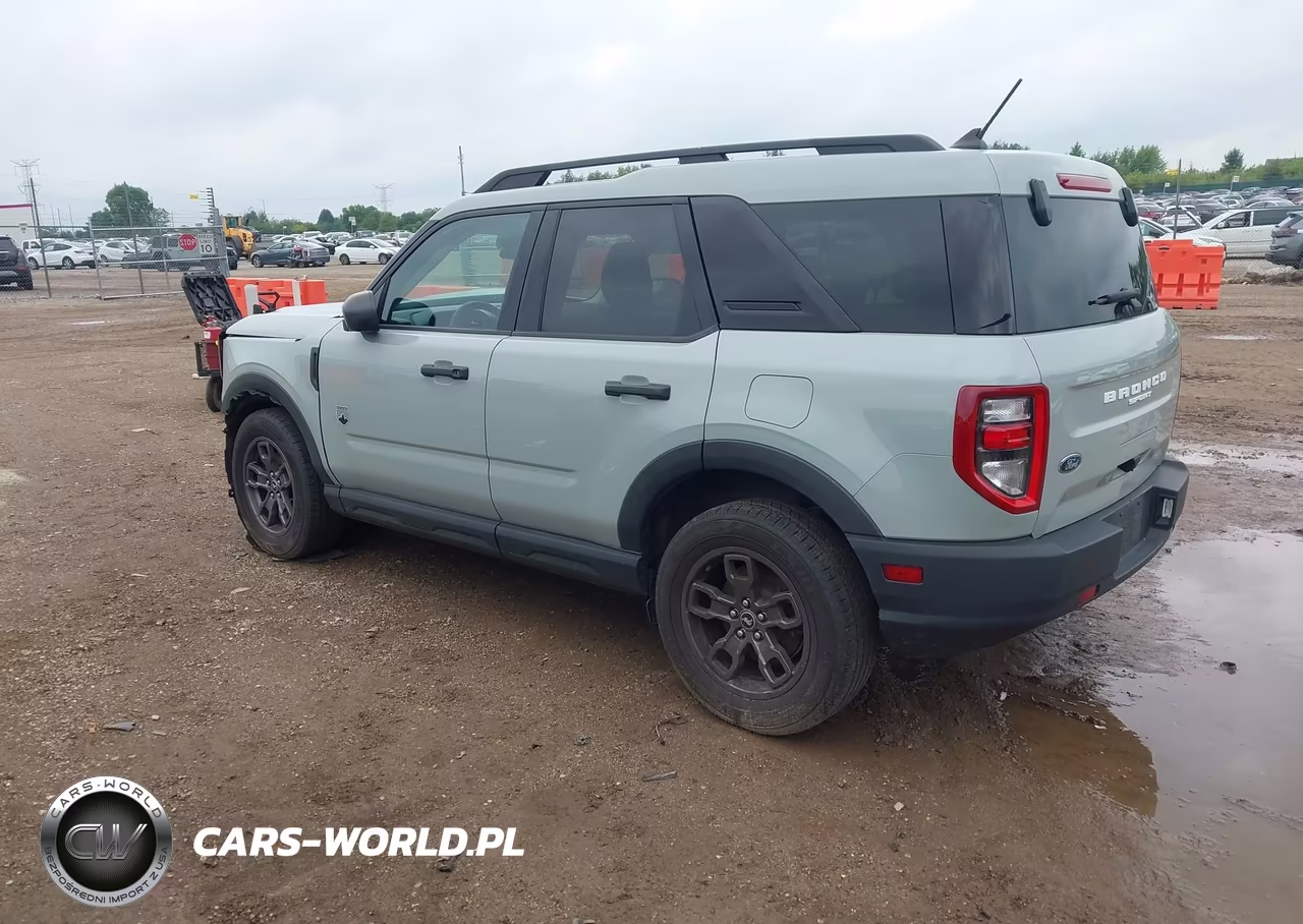 2022 Ford Bronco Sport Big Bend VIN:3FMCR9B65NRD44824 - 3