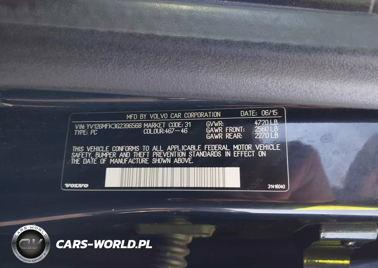 2016 Volvo S60 T5 Drive-E Premier VIN:YV126MFK3G2396568 - 9