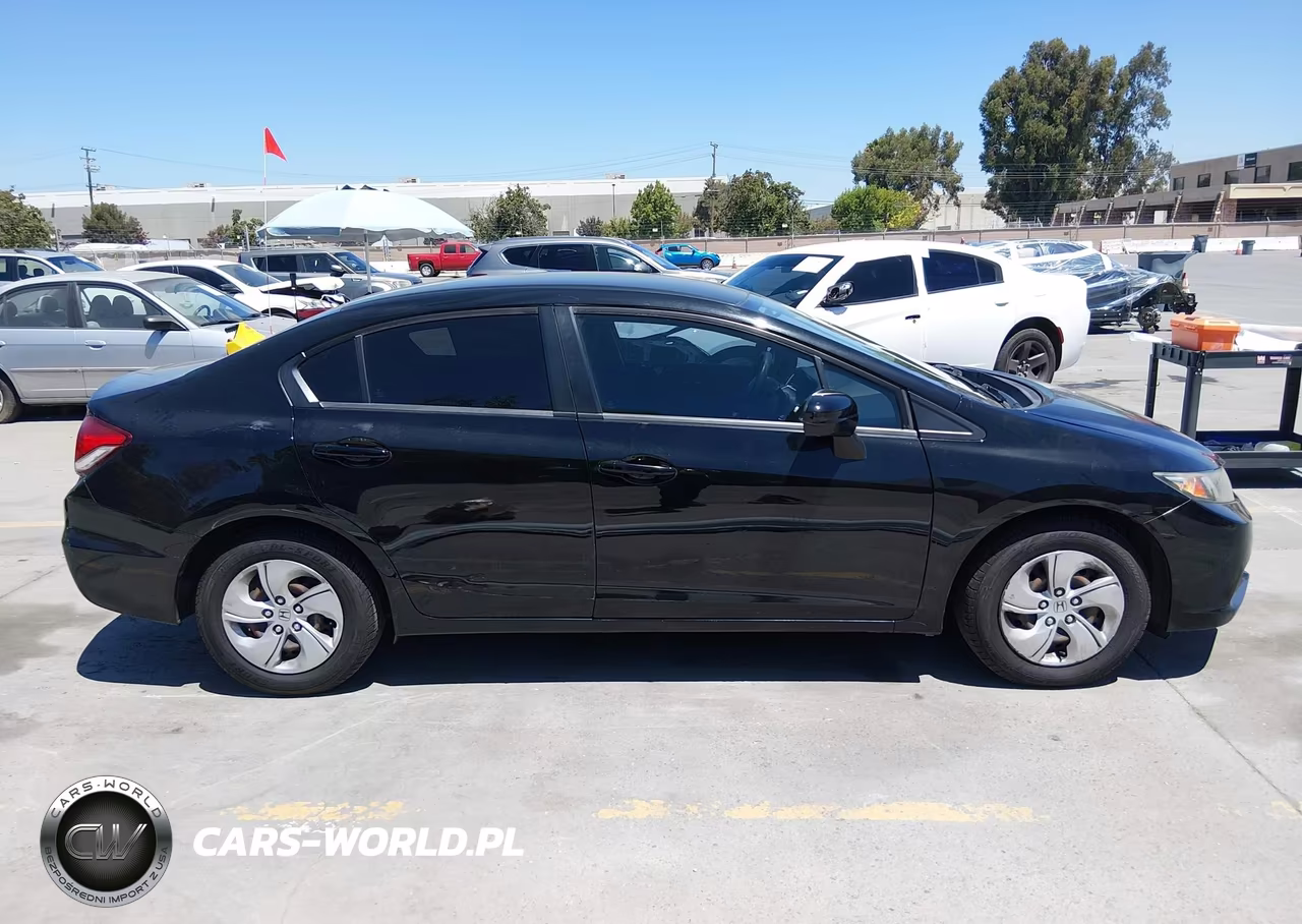 2014 Honda Civic Lx VIN:19XFB2F55EE205346 - 13