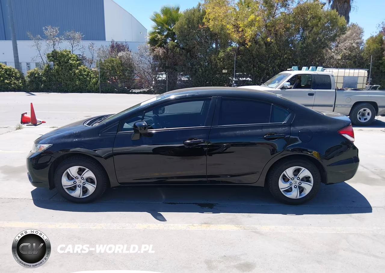 2014 Honda Civic Lx VIN:19XFB2F55EE205346 - 14