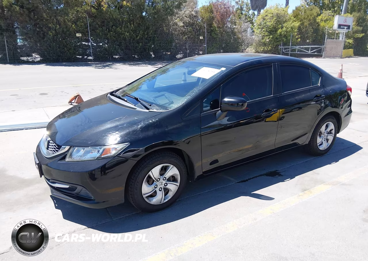 2014 Honda Civic Lx VIN:19XFB2F55EE205346 - 2