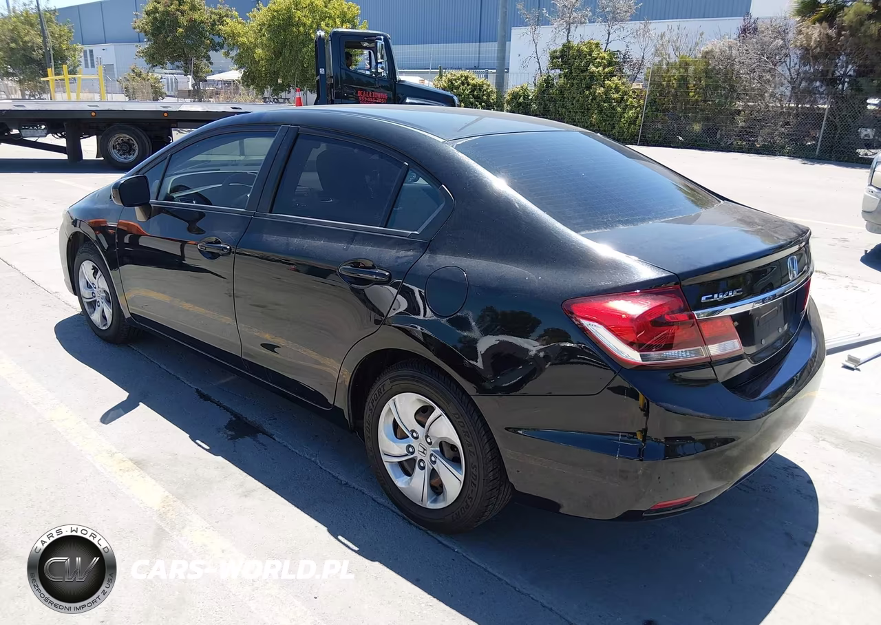 2014 Honda Civic Lx VIN:19XFB2F55EE205346 - 3