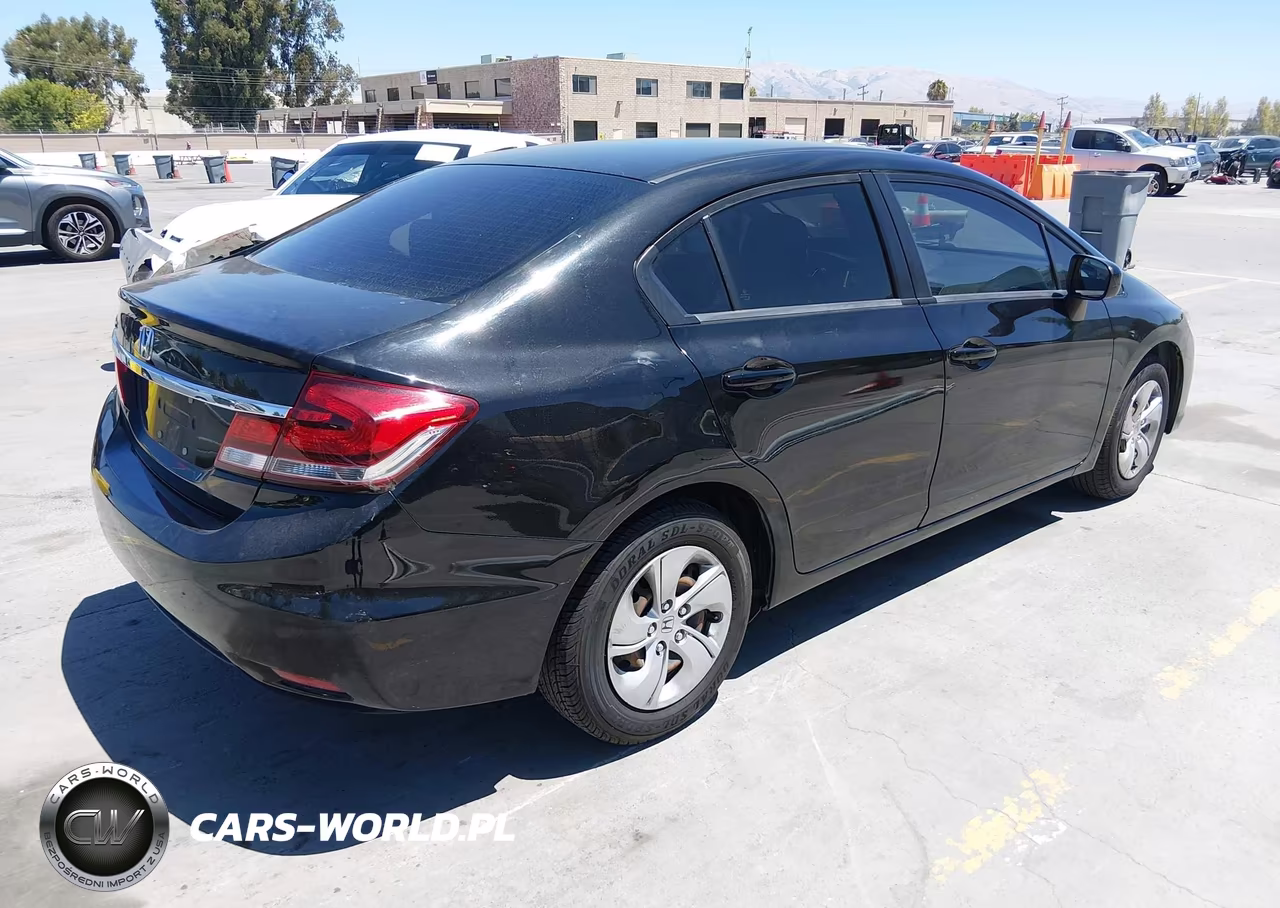2014 Honda Civic Lx VIN:19XFB2F55EE205346 - 4