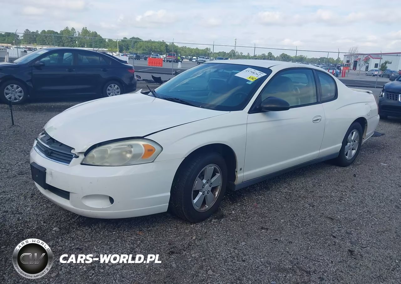 2007 Chevrolet Monte Carlo Ls VIN:2G1WJ15K079295018 - 2