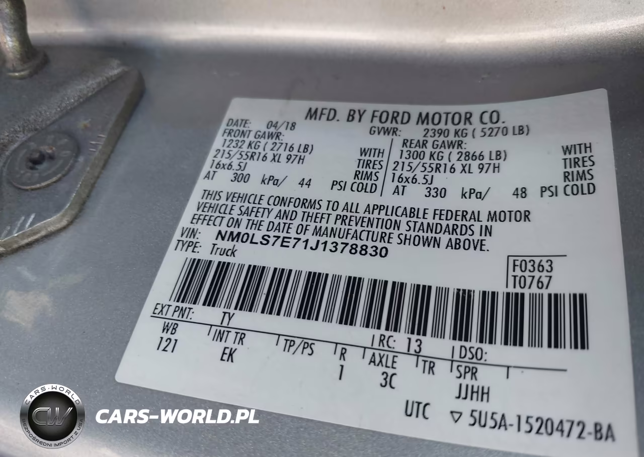 2018 Ford Transit Connect Xl VIN:NM0LS7E71J1378830 - 9