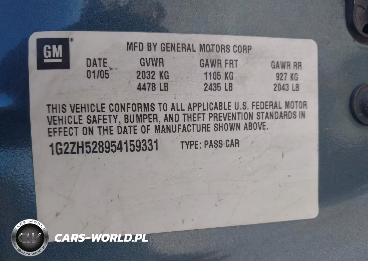 2005 Pontiac G6 Gt VIN:1G2ZH528954159331 - 9