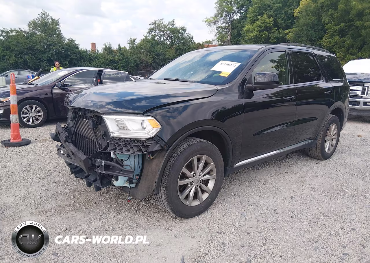 2017 Dodge Durango Sxt Awd VIN:1C4RDJAG9HC748642 - 2