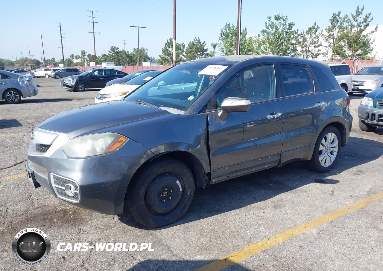 2011 Acura Rdx VIN:5J8TB1H57BA005627 - 2