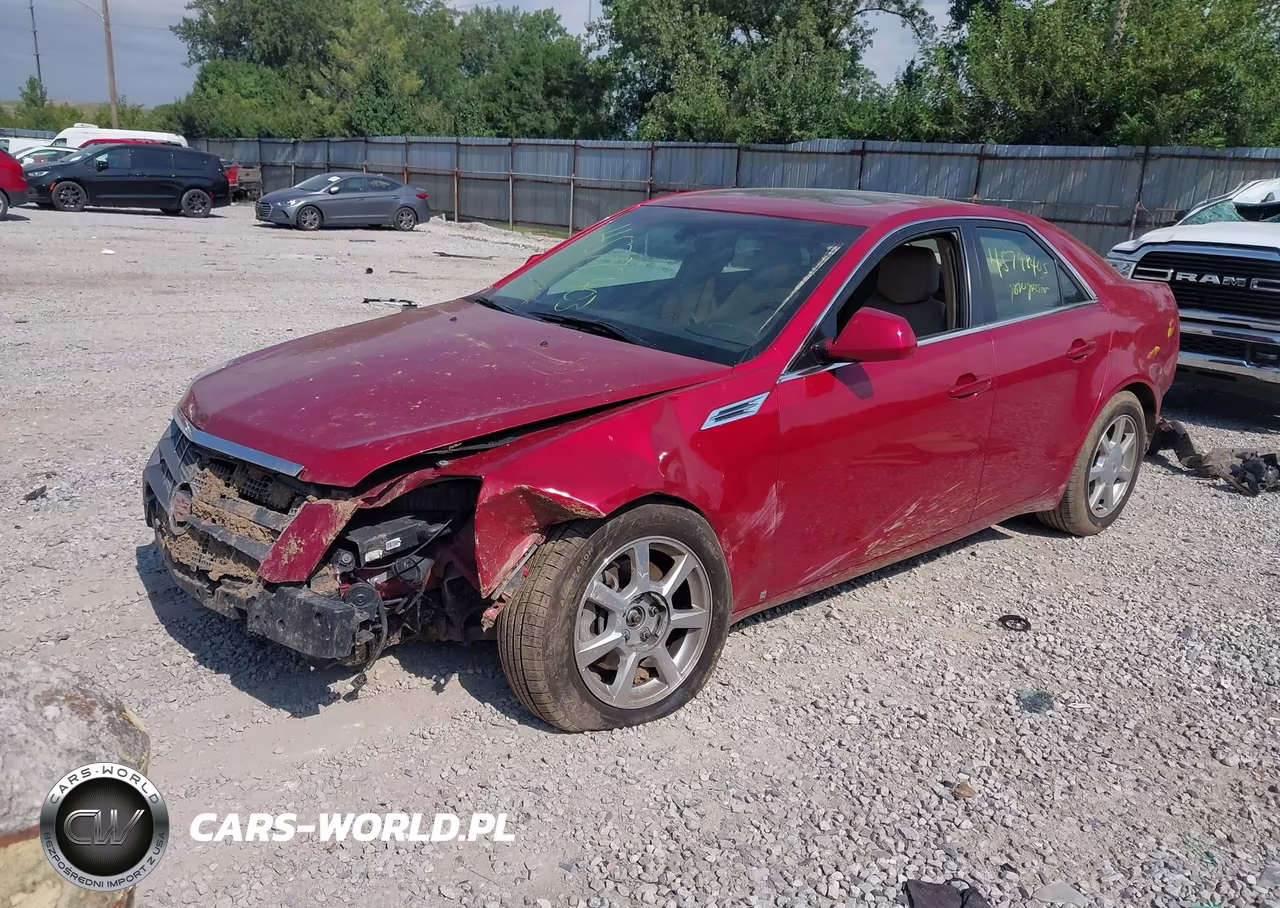 2008 Cadillac Cts Awd W-1Sa VIN:1G6DH577580140943 - 2