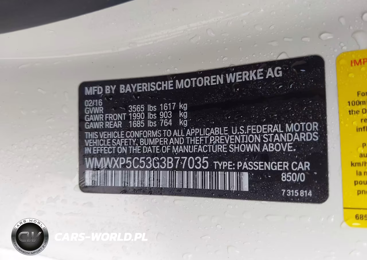 2016 Mini Hardtop Cooper VIN:WMWXP5C53G3B77035 - 9