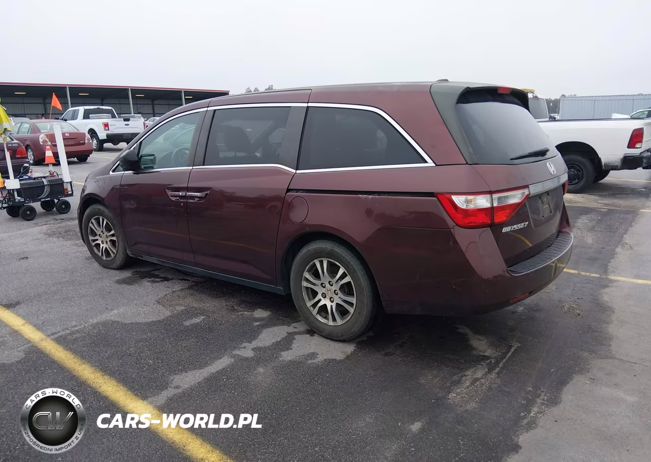 2013 Honda Odyssey Ex-L VIN:5FNRL5H69DB017357 - 3