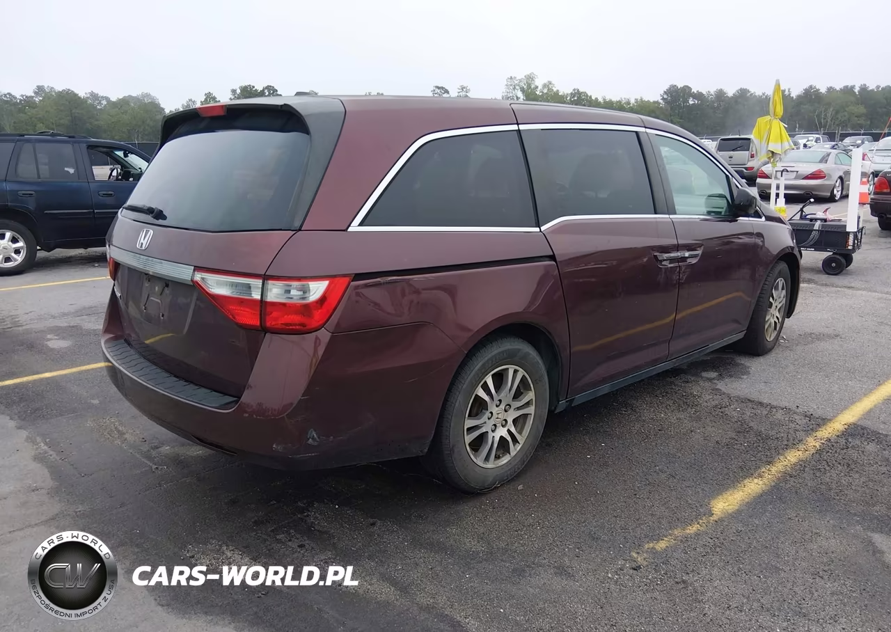 2013 Honda Odyssey Ex-L VIN:5FNRL5H69DB017357 - 4
