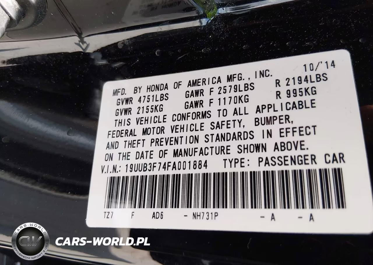 2015 Acura Tlx V6 Advance VIN:19UUB3F74FA001884 - 9