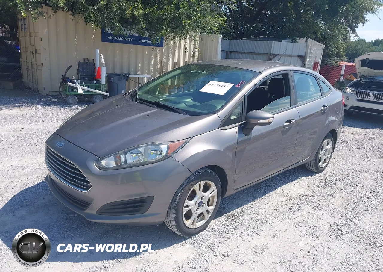 2014 Ford Fiesta Se VIN:3FADP4BJ2EM182854 - 2