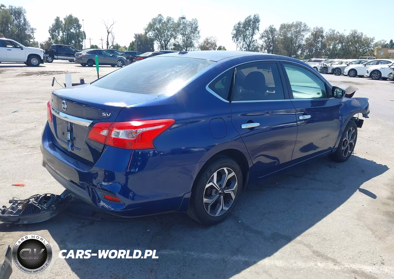 2017 Nissan Sentra Sv VIN:3N1AB7AP2HY245518 - 4