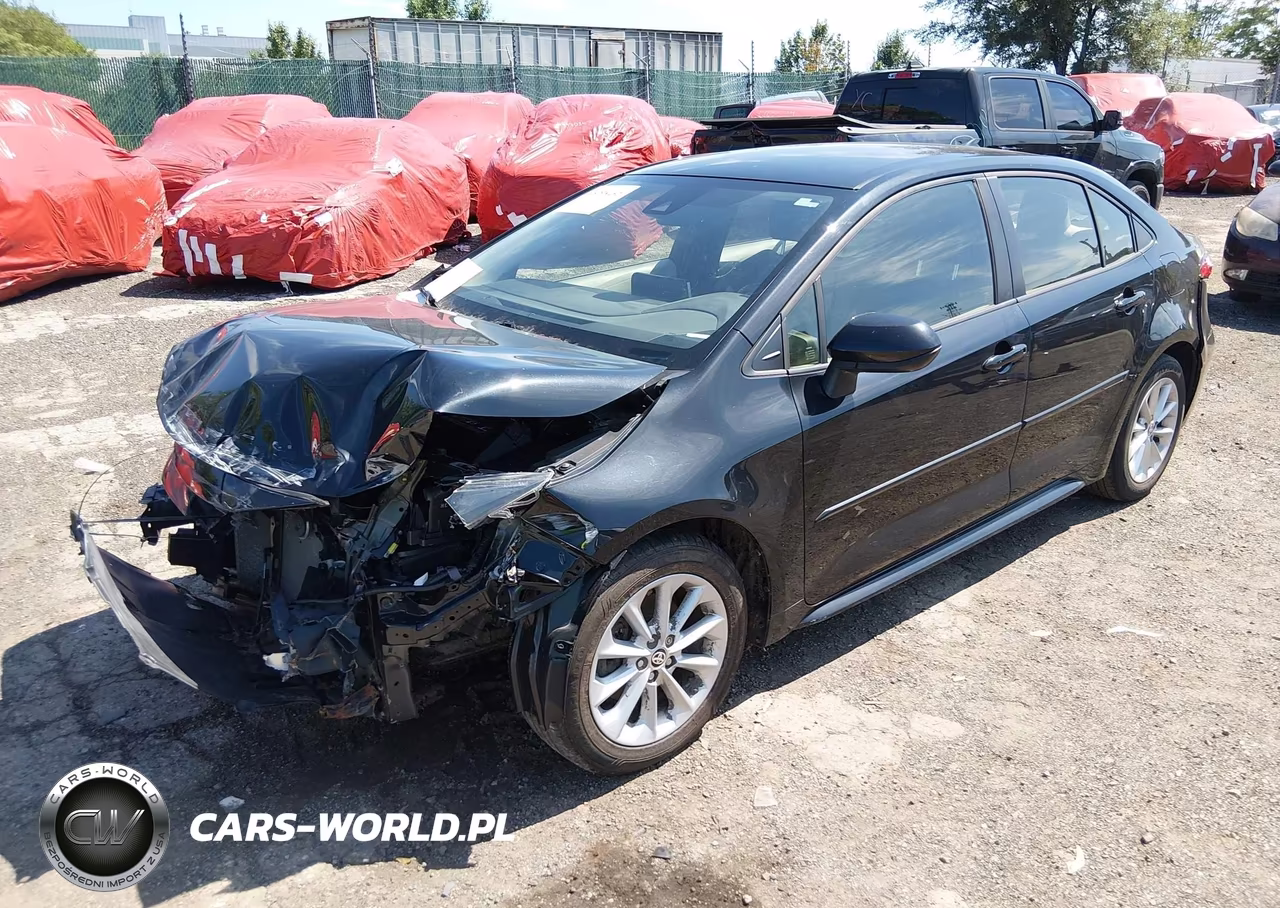 2021 Toyota Corolla Le VIN:JTDVPMAE8MJ133348 - 2